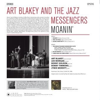 Art Blakey And The Jazz Messengers – Moanin' LP PLAK