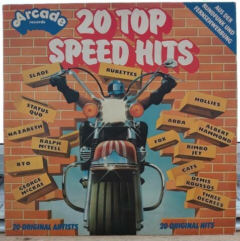 Various – 20 Top Speed Hits, 20 Original Artists, 20 Original Hits LP PLAK