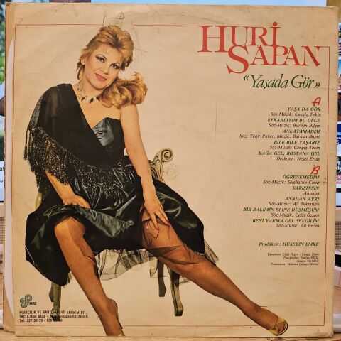 Huri Sapan – Yaşada Gör LP PLAK