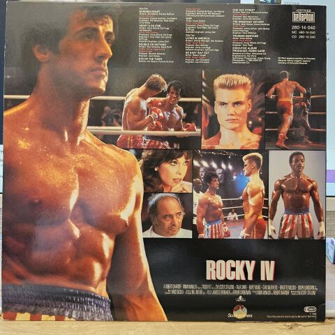 Various – Rocky IV - Original Motion Picture Soundtrack LP PLAK