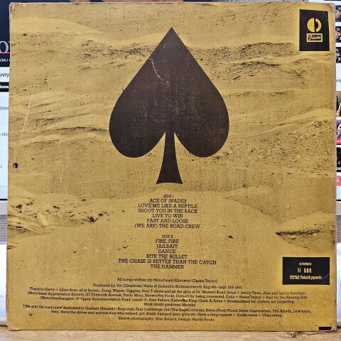 Motörhead – Ace Of Spades LP PLAK