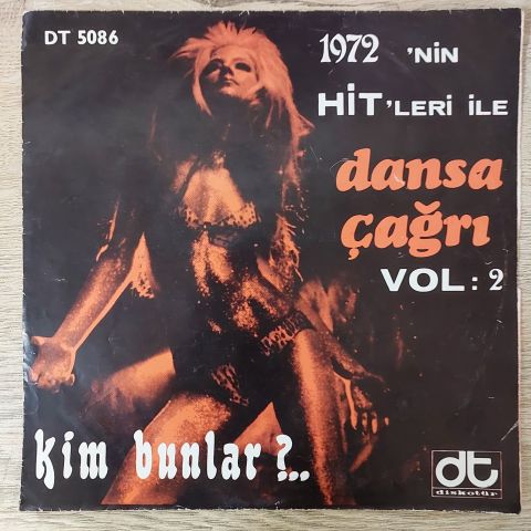 KİM BUNLAR DANSA ÇAĞRI 2 - 10 ŞARKILIK 45LİK PLAK
