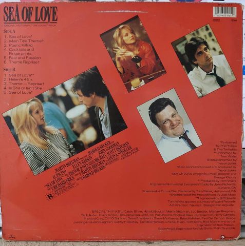 Various – Sea Of Love - Original Motion Picture Soundtrack LP PLAK