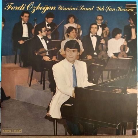 FERDİ ÖZBEĞEN - YİRMİNCİ SANAT YILI ŞAN KONSERİ LP PLAK
