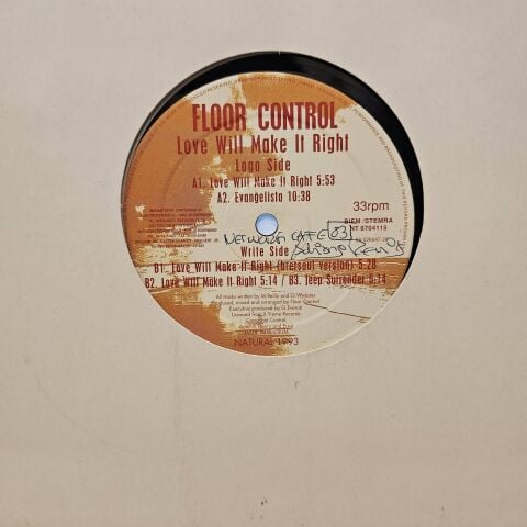 Floor Control – Love Will Make It Right LP PLAK
