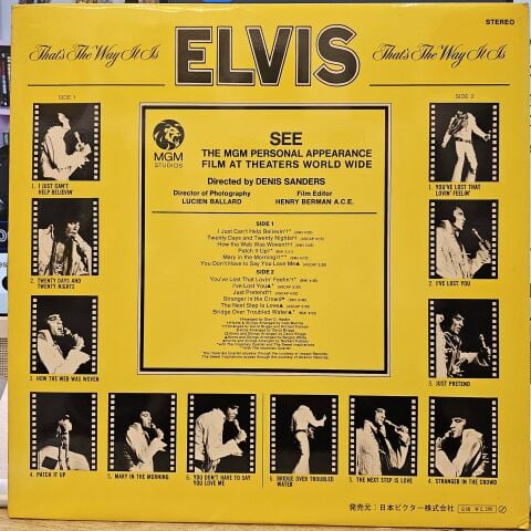 Elvis Presley – That's The Way It Is LP PLAK