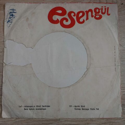 ESENGÜL - ANLAMIYORSUN GÖNÜL DERDİNDEN 45LİK PLAK