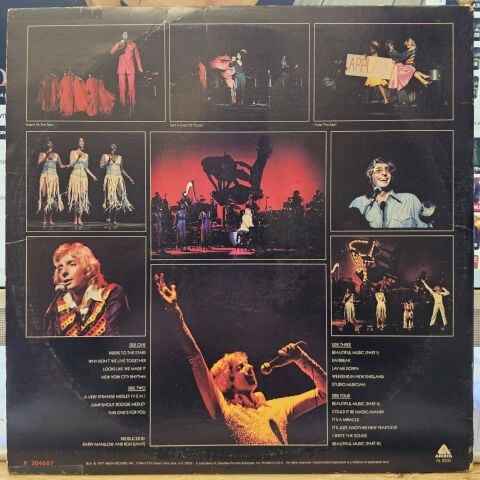 Barry Manilow – Live LP PLAK