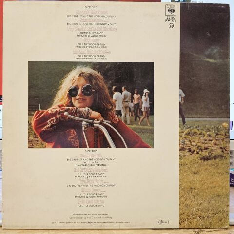 Janis Joplin – Janis Joplin's Greatest Hits LP PLAK