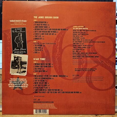 James Brown – Say It Live And Loud (08.26.68 Live In Dallas) LP PLAK