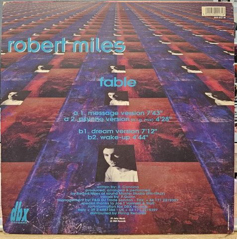 Robert Miles – Fable LP PLAK