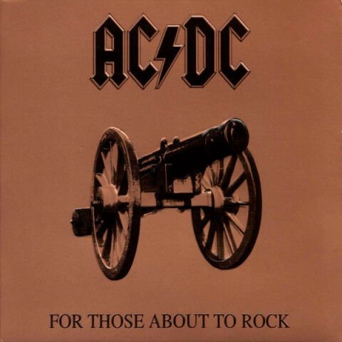 AC/DC – For Those About To Rock (We Salute You) LP PLAK