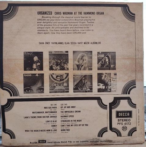 Chris Waxman – Organized LP PLAK