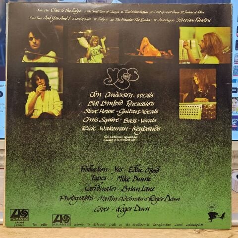 Yes – Close To The Edge LP PLAK