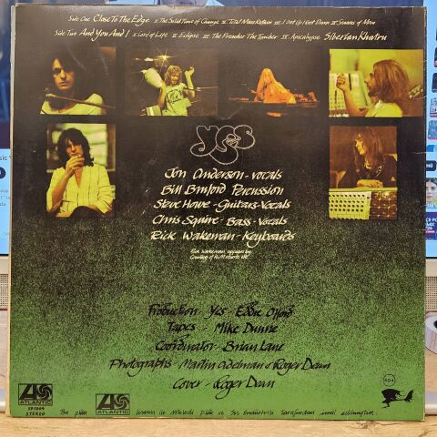 Yes – Close To The Edge LP PLAK
