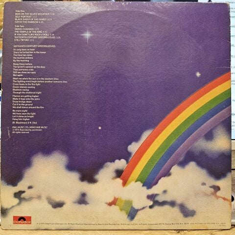 Rainbow – Ritchie Blackmore's Rainbow  LP PLAK