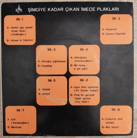 Ruhi Su – Bugün Ayın Işığı - Çamdan Sakız Akıyor 45LİK PLAK