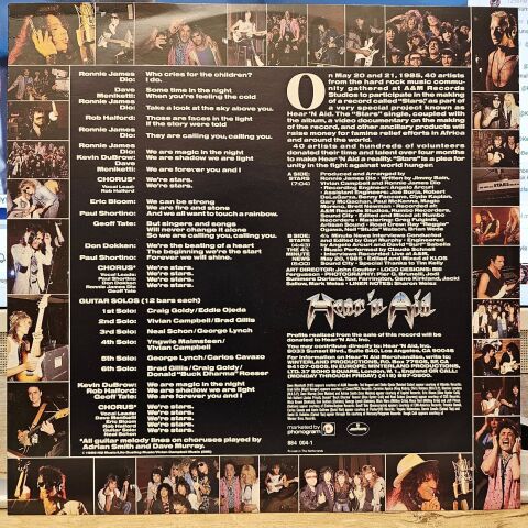 Hear'n Aid – Stars LP PLAK