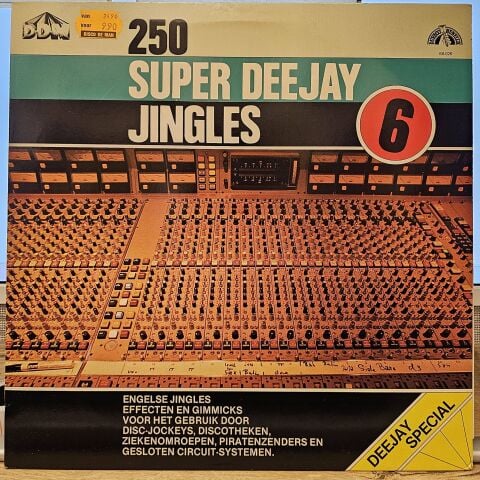 Various – 250 Super Deejay Jingles 6 LP PLAK
