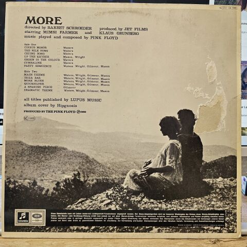 Pink Floyd – Soundtrack From The Film ''More'' LP PLAK