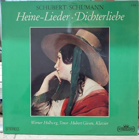 Werner Hollweg, Hubert Giesen, Franz Schubert, Robert Schumann LP PLAK