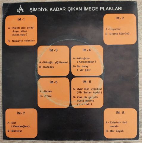 Ruhi Su – Iskân Türküsü (Dedemoğlu) / Habudiyar 45LİK PLAK