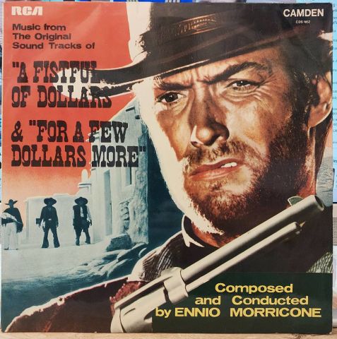 Ennio Morricone – Music From The Original Sound Tracks Of ''A Fistful Of Dollars'' & ''For A Few Dollars More'' LP PLAK...