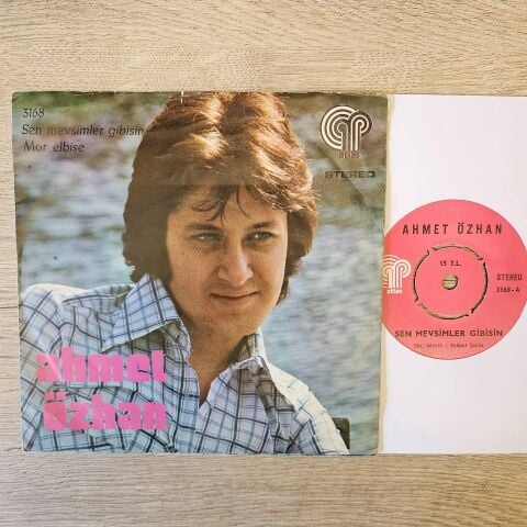 Ahmet Özhan – Sen Mevsimler Gibisin / Mor Elbise 45LİK PLAK