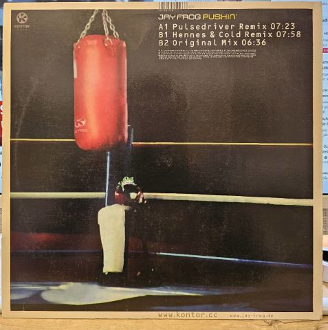 Jay Frog – Pushin' LP PLAK