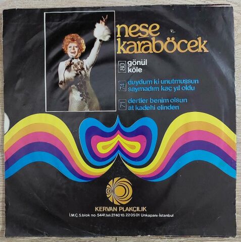 Neşe Karaböcek – Duydum Ki Unutmuşsun 45LİK PLAK