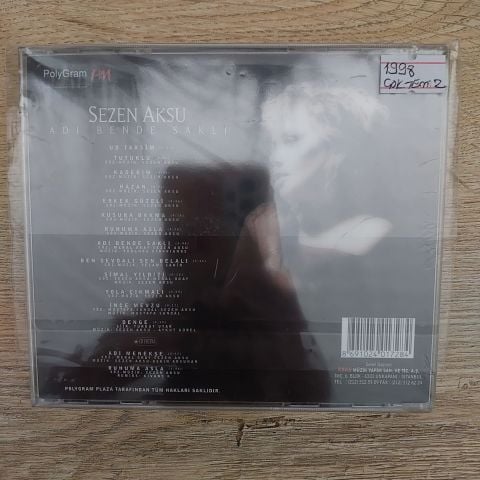 SEZEN AKSU - ADI BENDE SAKLI CD