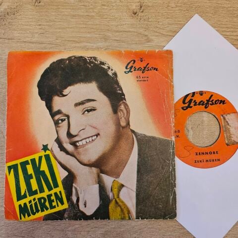 Zeki Müren – Viraneye Dönmüş / Zennobe 45LİK PLAK