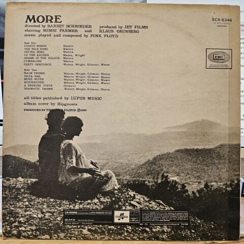 Pink Floyd – Soundtrack From The Film ''More'' LP PLAK