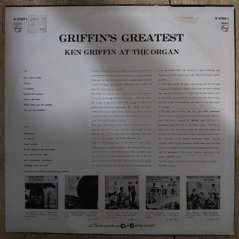 Ken Griffin – Griffin's Greatest LP PLAK