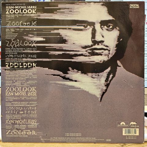 Jean-Michel Jarre – Zoolook LP PLAK