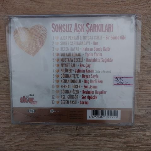 SONSUZ AŞK ŞARKILARI CD