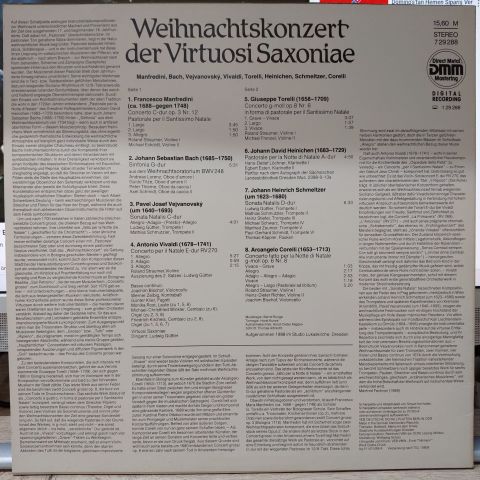 Virtuosi Saxoniae - Ludwig Güttler  LP PLAK