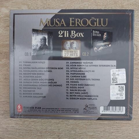 MUSA EROĞLU - 2Lİ BOX CD