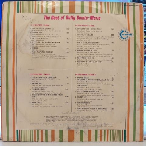 Buffy Sainte-Marie – The Best Of Buffy Sainte-Marie LP PLAK