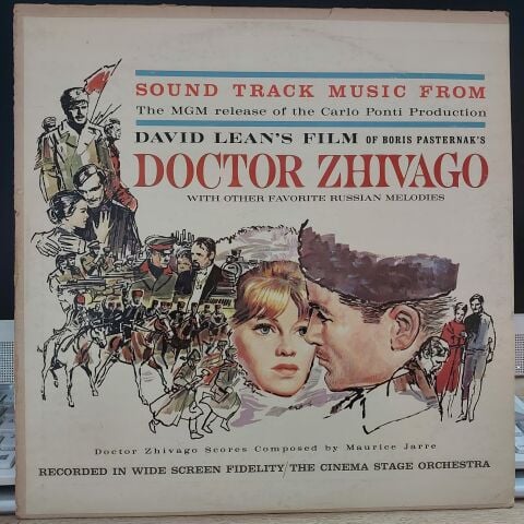 The Cinema Sound Stage Orchestra – Sound Track Music From Doctor Zhivago LP PLAK