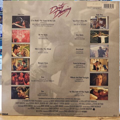 Various – Dirty Dancing (Original Soundtrack From The Vestron Motion Picture) LP PLAK...