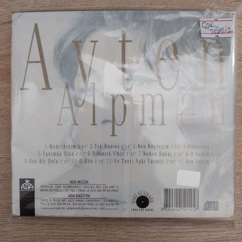 AYTEN ALPMAN - ESKİ 45LİKLER CD