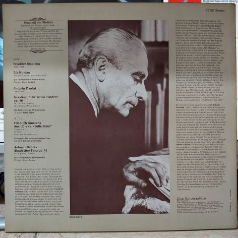 Smetana, Dvorak, Tschechische Philharmonie LP PLAK