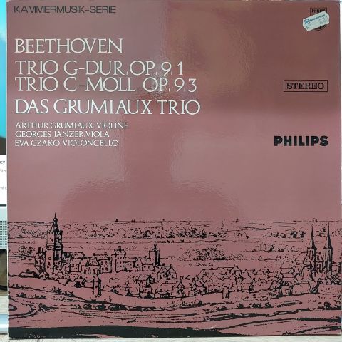 Ludwig van Beethoven, Grumiaux Trio, Arthur Grumiaux LP PLAK