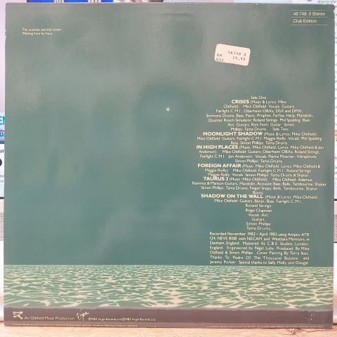 Mike Oldfield – Crises LP PLAK