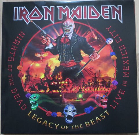 Iron Maiden – Nights Of The Dead, Legacy Of The Beast: Live In Mexico City LP PLAK