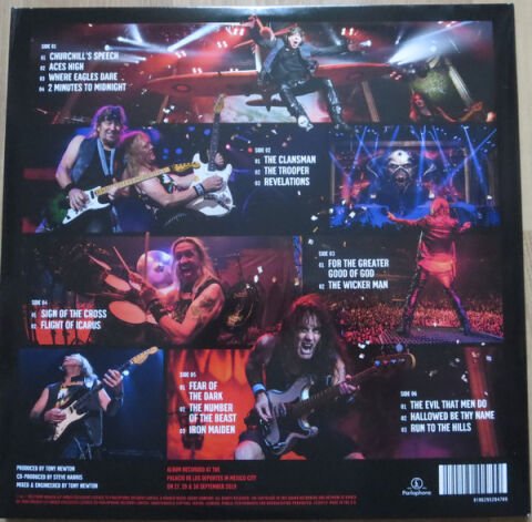 Iron Maiden – Nights Of The Dead, Legacy Of The Beast: Live In Mexico City LP PLAK