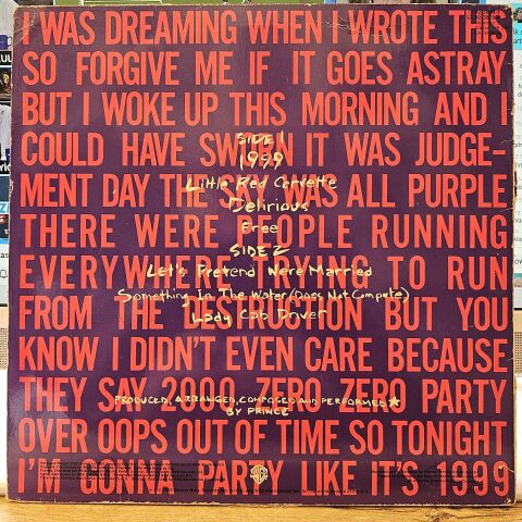 Prince – 1999 LP PLAK