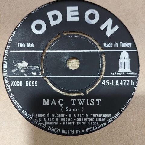 ALPAY - MAÇ TWİST 45LİK PLAK
