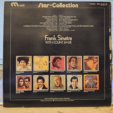 Frank Sinatra With Count Basie – Frank Sinatra With Count Basie LP PLAK